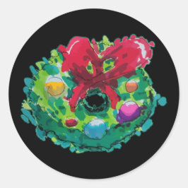 Adesivo Colorida Advent Wreath