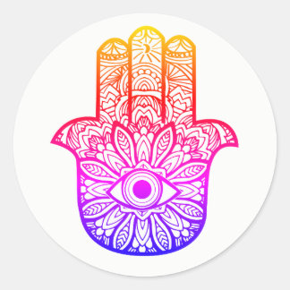 Adesivo Colorida Hamsa Sticker