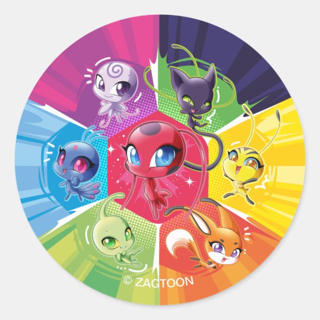 Adesivo Colorida Kwamis (Frente)