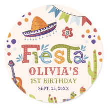 Colorida Mexicana Fiesta Primeiro Aniversário