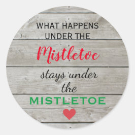 Adesivo Colorida Mistletoy Holiday Sticker