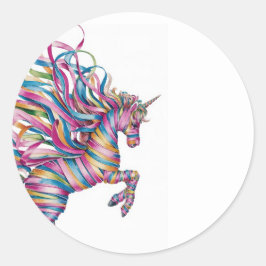 Adesivo Colorida Unicorn Sticker para qualquer superfície