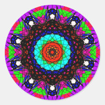 Colorido Visionário Mandala