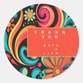 Adesivo coloridos anos 70