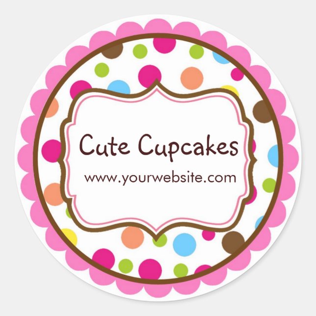 Adesivo Colorir Bolinhas (Frente)