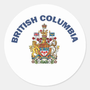 Adesivo Columbia Britânica