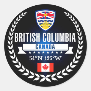 Adesivo Columbia Britânica