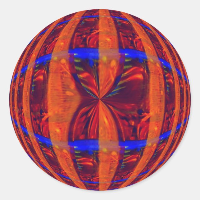 Adesivo Coluna vermelha orb (Frente)