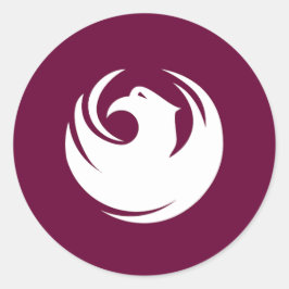 Adesivo com a Bandeira da Cidade de Phoenix, Arizo
