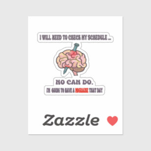 Adesivo Com licença para a Enxaqueca! Evitar a interação s