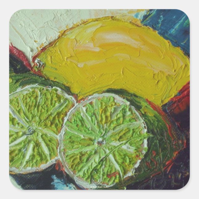 Adesivo com Limão de limão (Frente)