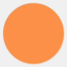 Adesivo Com Nada Nele, Exceto Cor - Laranja