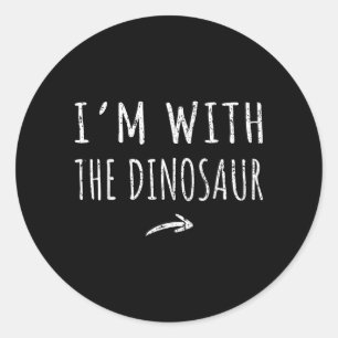 Adesivo Com o Dinosaur Matching Lazy Halloween Costume