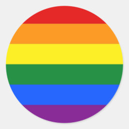 Adesivo com Sinalizador LGBT Arco-Íris