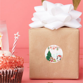 Adesivo com tema natalino