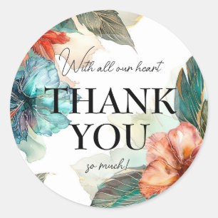 Adesivo Com todo o nosso coração Hibiscus Serenade Paradis