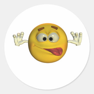 Adesivo com Tonge para fora 01