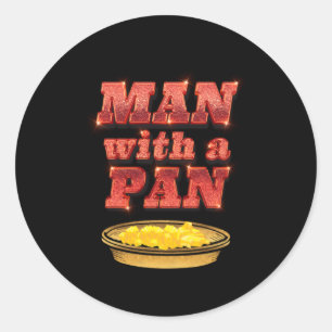 Adesivo Com Um Prospector Dourado De Panorama Dourado