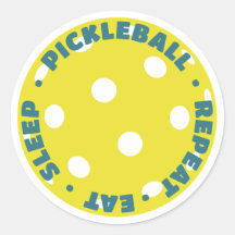 COMA, DORMIR, PICKLEBALL, REPETIR