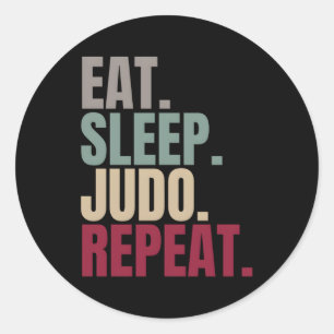 Adesivo Coma o Judo do Sono Repetir
