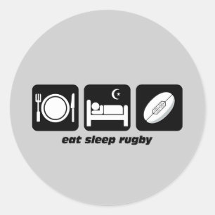 Adesivo coma o rugby do sono