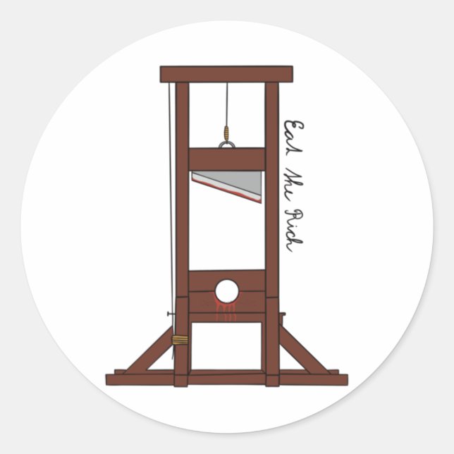 Adesivo Coma os ricos (Frente)