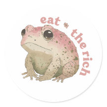 Coma os ricos - sapo rosa