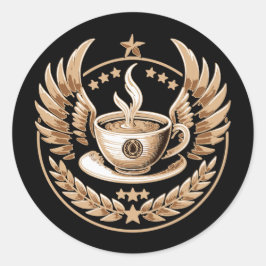 Adesivo Comandante do Café