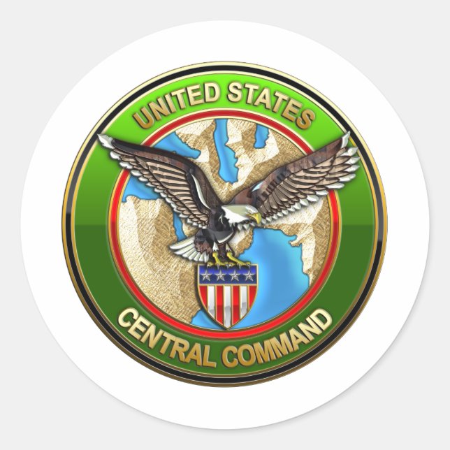 Adesivo Comando Central dos Estados Unidos (Frente)