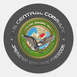 Adesivo Comando Central dos EUA - OEF-A