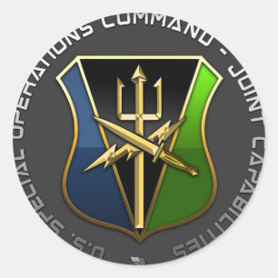 Adesivo Comando de operações especiais - capacidades com