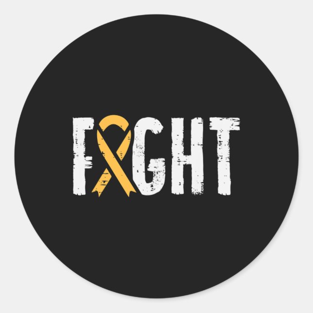 Adesivo Combate À Consciência Da Fita De Canceres De Infân (Frente)