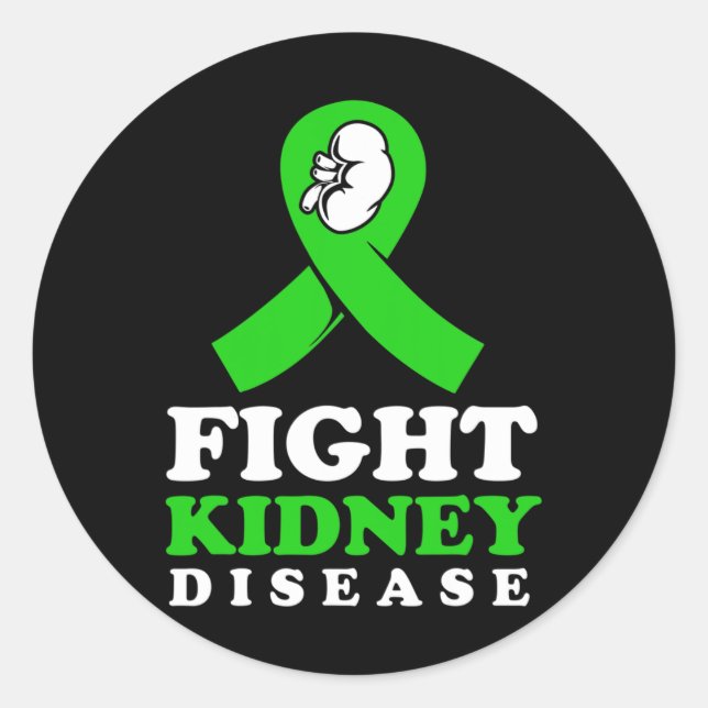Adesivo Combate à Doença Renal (Frente)