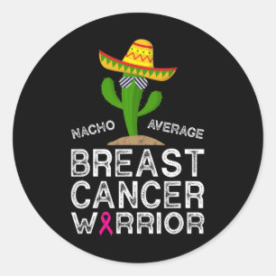 Adesivo Combate ao cancer Suporta Warri Engraçado de Comba
