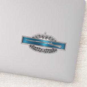 Adesivo Combate ao Crachá Infantryman com Combat Star