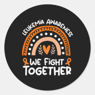 Adesivo Combatemos Juntos Leucemia Sensibilização Leucemia