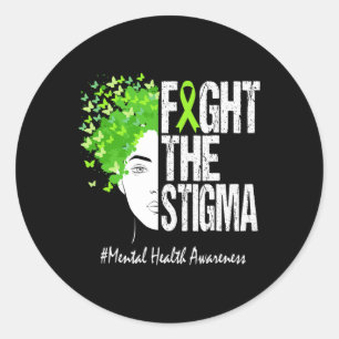 Adesivo Combater A Consciência Mental Stigma 1