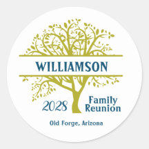 Combinação de Árvore Genealógica de Reunião Famili