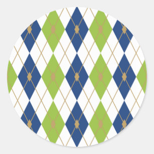 Adesivo Combinação de Cores Rhombus 4