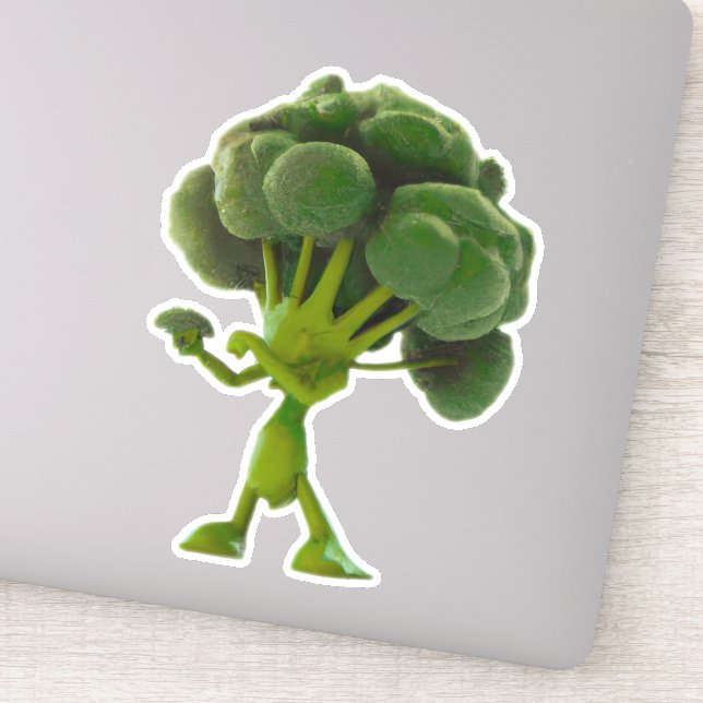 Adesivo Combinação divertida do Broccoli Sticker - Persona (Detalhe)