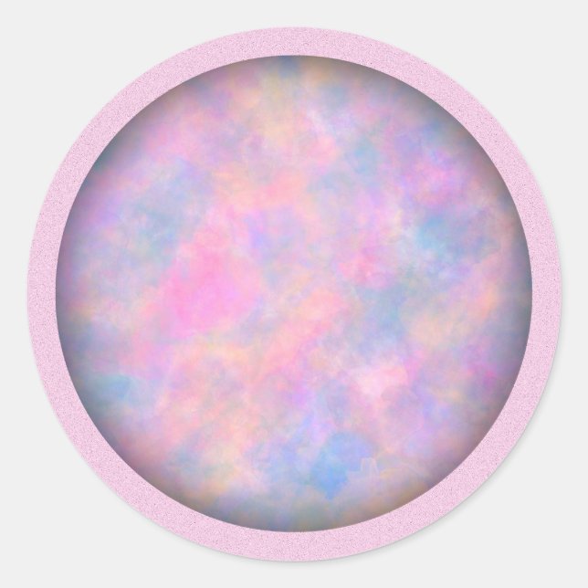 Adesivo Combinação fantástica de cores de Pastel (Frente)