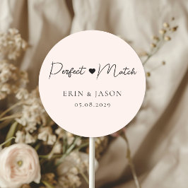 Adesivo Combinação Perfeita! Rubor, Elegante, Simples 