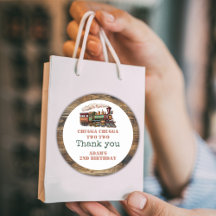 Comboio 2º segundo aniversário Chugga Chugga Dois