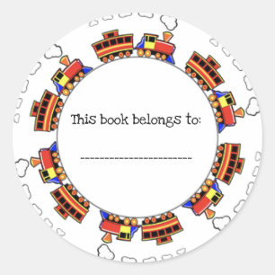 Adesivo Comboio em pista