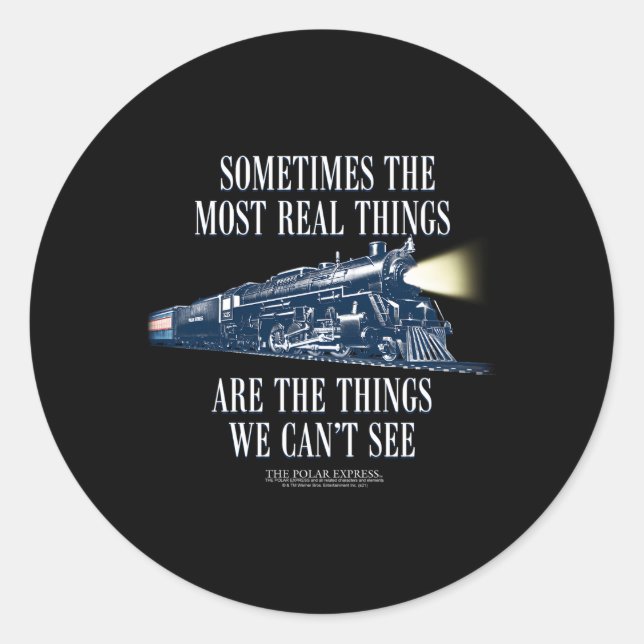 Adesivo Comboio Polar Express (Frente)