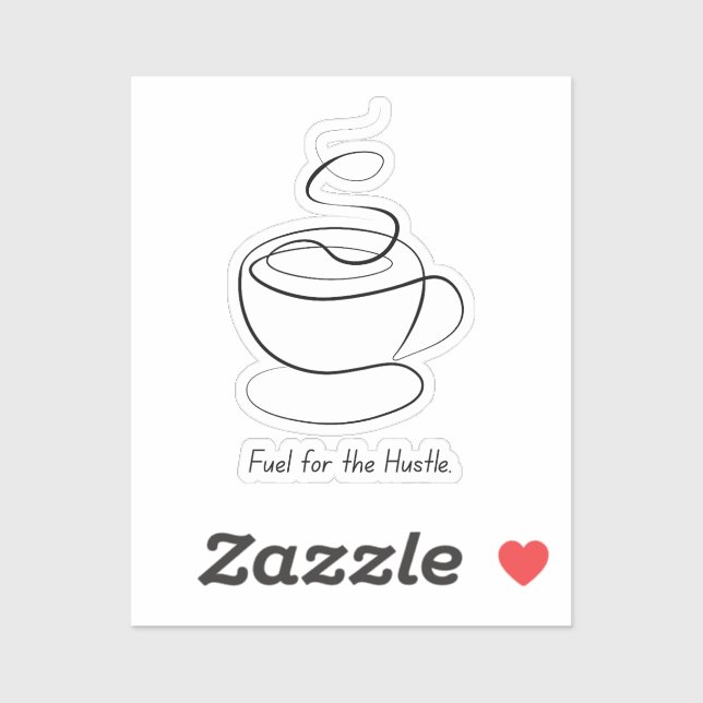 Adesivo Combustível para o elevador - Vinheta de Motivação (Folha)