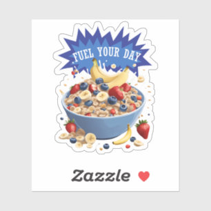 Adesivo Combustível para o seu cereal do dia
