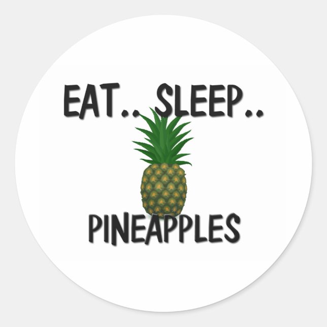 Adesivo Come PINEAPPLES de Sono (Frente)