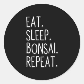Adesivo Come Sleep Bonsai Repete Bonsai Tree Art T