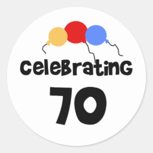 Adesivo Comemorando 70